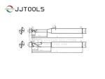 2JJCR (MŨI PHAY, DAO PHAY 2ME) GIA CÔNG THÉP ĐỘ CỨNG CAO, NHIỆT LUYỆN THÉP - JJ Tools